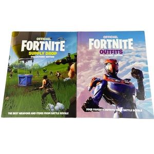 Bundle of two FORTNITE hardcover collector's edition books